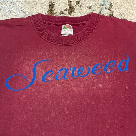 Vintage Seaweed Four Shirt Size Large Grunge Indie Rock Band Tee Sub Pop 2000s - Picture 3 of 7